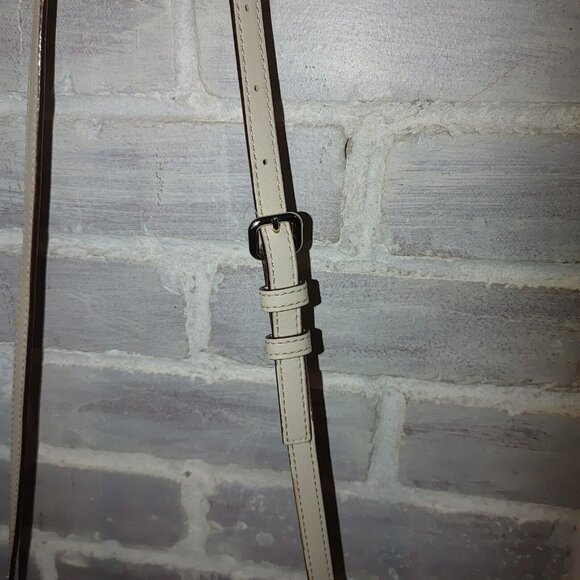 Kate Spade Crossbody Small Henderson Messenger Bag Cream Cement Ivory Offwhite - Picture 14 of 16